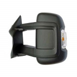 Oglinda exterioara Citroen Jumper, Fiat Ducato (250), Peugeot Boxer, 09.2006-prezent, Stanga, Crom, electrica, carcasa neagra, Convex, View Max, 5770