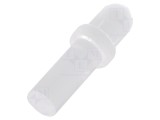 Tub LED rotund &Oslash;3mm convex drept