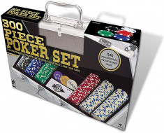 SET POKER CU 300 JETOANE DE 11.5 GRAME foto