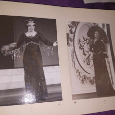 Fotografie veche 1978 Opera VADUVA VESELA=Cleopatra Melidoneanu/Constanta Campea