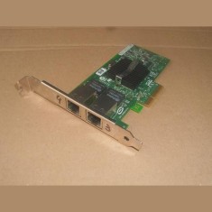 HP NC360T Dual-Port Gigabit NIC PCI-E Server Adaptor Card DP FH 412651-001 foto