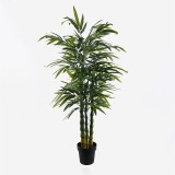 Cumpara ieftin Plantă decorativă &icirc;n ghiveci cu bambus Arti, Inart, verde, 70x150 cm