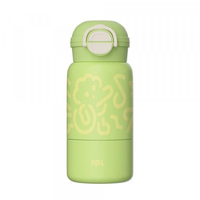 Sticla Termos Copii Techsuit THM8, 520ml, Verde foto