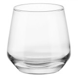 Pahar Sticlă, Model Transparent, Capacitate 375ml, Diametru 7cmx8.5cm, Compatibil Microunde și Mașina de Spălat Vase, Oem