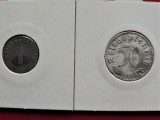 Cumpara ieftin GERMANIA - Lot 2 Monede - 50 Reichspfennig 1940 / 1 Reichspfennig 1941- Monetaria Viena B(224)