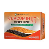 Cumpara ieftin CURCUMIN 95 PIPERINE &ndash; Antioxidant Antiaging Antitumoral 10 capsule Cosmo Pharm