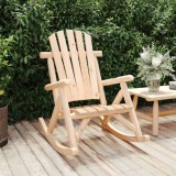 vidaXL Scaun balansoar de grădină, 69x96x101 cm, lemn masiv de molid 363345