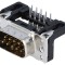 Conector D-Sub 9-Pin 90&deg; THT