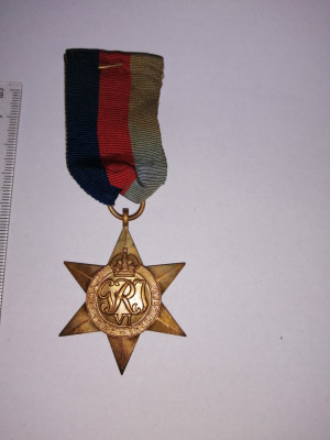 bnk md Anglia 1939-1945 Star, World War II Medal foto