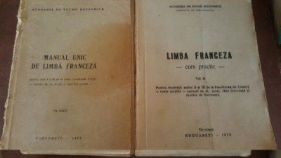 Manual unic de limba franceza pentru facultatea de comert foto