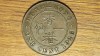 Hong Kong - moneda coloniala bronz - 1 cent 1926 - Tower Hill - George V - superba!, Asia