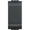 Intrerupator cap scara Living Light Bticino 1M antracit L4003N