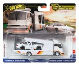 Transportator cu masinuta Hot Wheels, Toyota Soarer si Kousoku Hauler, JBM32