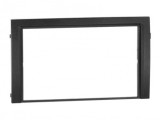 Rama Radio 2DIN ACV Skoda Fabia I (6Y) Facelift 2004-2007, Negru, 11.2x18.2cm