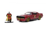 JADA BATMAN SET FIGURINA ROBIN SI MASINUTA METALICA CHEVROLET CAMARO 1967 SCARA 1:32, Jadatoys - Batman