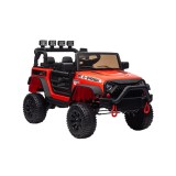 Leziter Masinuta Electrica SUV Roșu 12V Telecomanda 2.4G Ecran USB Bluetooth