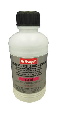 Cerneala refill color universala 250 ml culoare magenta foto