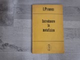 Introducere in metafizica de I.Petrovici