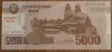 5000 won 2013, Coreea de Nord, comemorativa, specimen