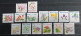 Brazilia 1989-93 flori, plante exotice 15v. Nestampilat