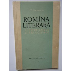 ROMANA LITERARA SI PROBLEMELE EI PRINCIPALE-I. COTEANU