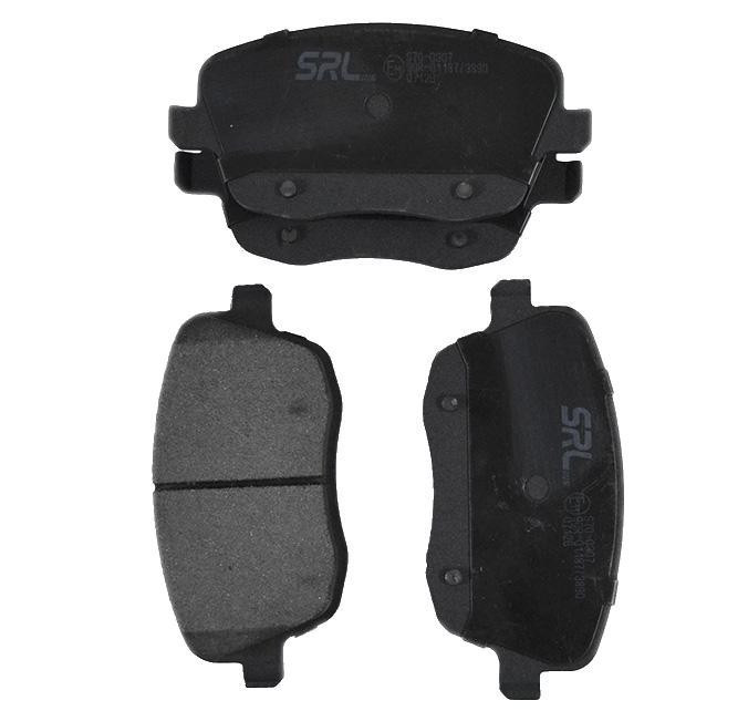 Set placute frana punte fata Seat Cordoba (6l2), Ibiza (6l1) 2002-2009, Skoda Fabia 1999-2015, Roomster (5j); Vw Polo (9n) 2001-2009, SRLine Polonia
