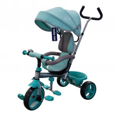 Tricicleta pentru copii Ecotrike Baby Mix Light Blue foto