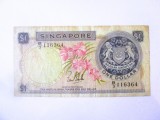 Singapore 1 Dollar 1967 seria:116364,bancnota din imagini la cel mai mic preț