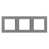 Cumpara ieftin Nova cadru triplu orizontal gri