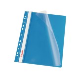 Dosar cu multiperforatii Esselte VIVIDA plastic 10 bucati/set albastru