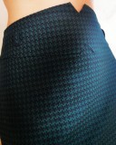 Fusta Office Eleganta Dama ETIC, Talie Inalta, Masura 38 (M), Brand Romanesc, Calitate Premium