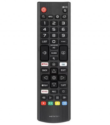 Telecomanda Universala AKB75675311 Pentru Lcd, Led si Smart Tv LG Gata de Utilizare foto