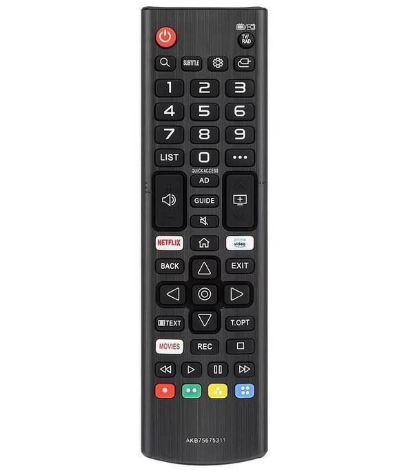 Telecomanda Universala AKB75675311 Pentru Lcd, Led si Smart Tv LG Gata de Utilizare