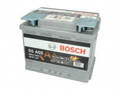 Baterie BOSCH 12V 60Ah 680A STARTSTOP AGM (R+ Borna standard) 242x175x190 B13 - flansa montare 10.5 mm (Pornire) foto