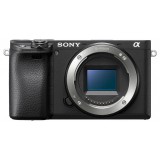 Aparat foto Mirrorless Sony Alpha A6400 B, 24.2 MP, APS-C, Body, E-mount, 4K HDR, 4D Focus, Time-lapse, ISO 100-32000, Negru