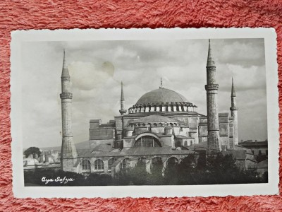 Carte postala, Aya Sofya, 1941 foto