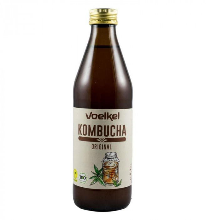 Bautura Kombucha Original Bio Voelkel 330ml