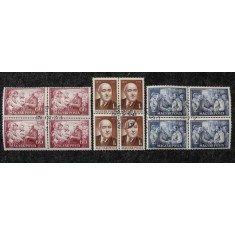 Ungaria 1952 - Rakosi Matyas, serie stampilata de 4