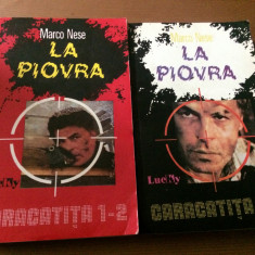 LA PIOVRA CARACATITA MARCO NESE 2 volume vol. 1-2 + vol. 3-4 editura lucky 1993