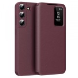 Husa pentru Samsung Galaxy S22+ 5G S906, Techsuit, SmartView, Rosie