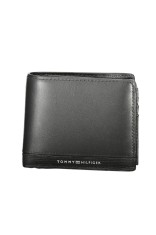 Tommy Hilfiger Portofel Business de piele pentru barbati, Negru (Marime: foto