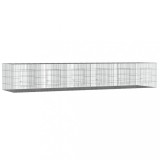 Cumpara ieftin Cusca pentru iepuri, 6 panouri, 327x79x54 cm, fier galvanizat