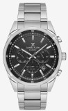 Cumpara ieftin Ceas Bărbătesc Daniel Klein Exclusive DK.1.13663-1 &ndash; Oțel 43 mm &ndash; Cadran Negru