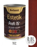 Cumpara ieftin Lazura lemn Estetik Profi 0,8L, nuanta tec, 6-14mp, protectie 15 ani+