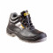 Pantofi de protectie WS3 Top Master, marimea 40, piele naturala, talpa poliuretan, bombeu metalic, parti reflectorizante, Negru