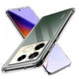 Husa pentru Infinix Note 40 Pro 4G, Techsuit, Shockproof Clear, Transparenta, Universal