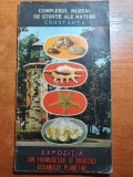 Broșură Muzeul Științe ale Naturii Constanța, Anii &#039;70, 32 pagini, Album Artă