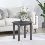 Cumpara ieftin Măsuță de cafea, gri, &Oslash; 55x45 cm, lemn masiv de pin
