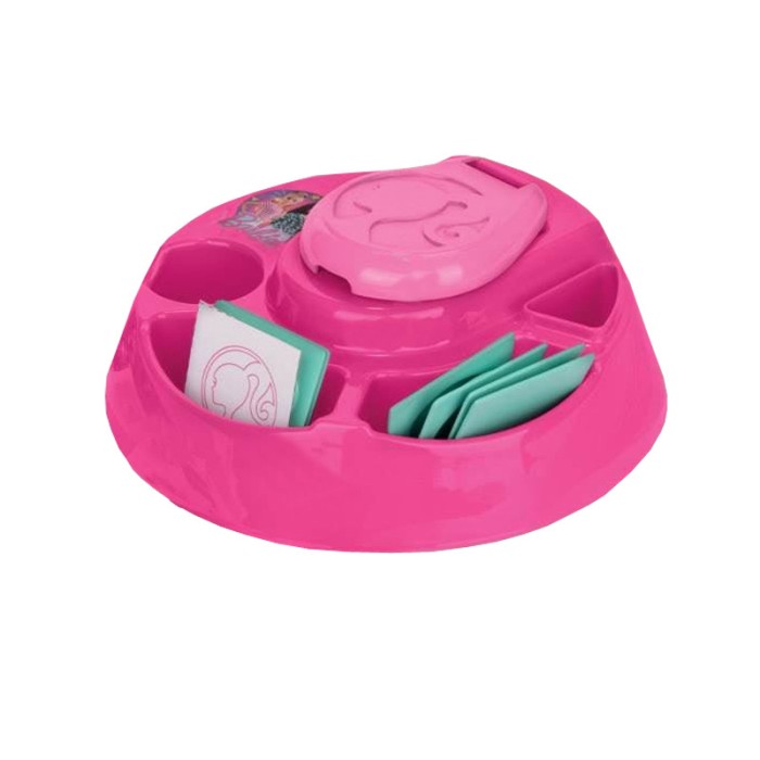 Jucarie Creativa pentru facut Autocolante 3D, Barbie, Roz, ATU-087198