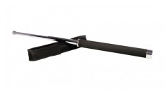 Baston telescopic 65 cm argintiu